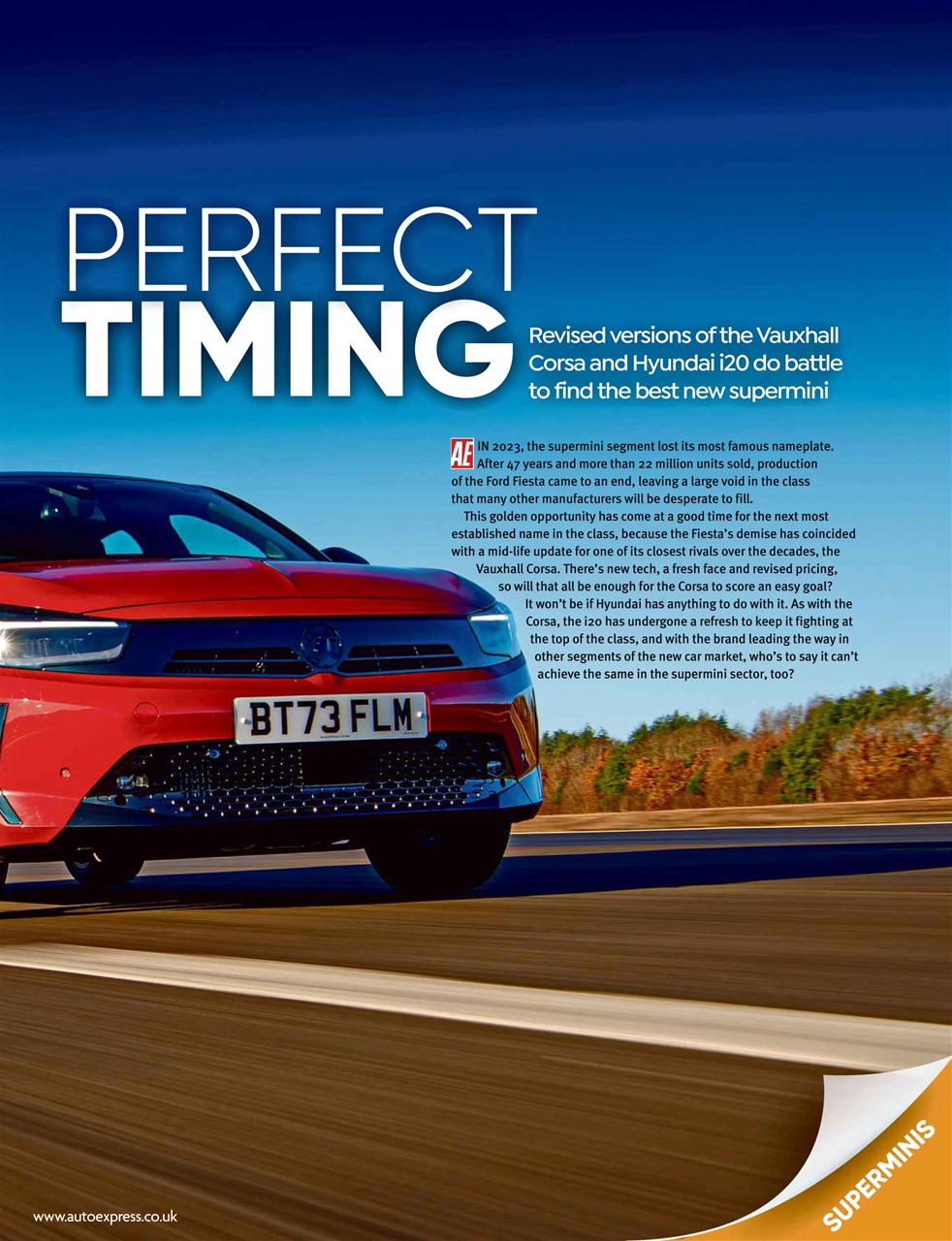 Auto Express Preview Pages