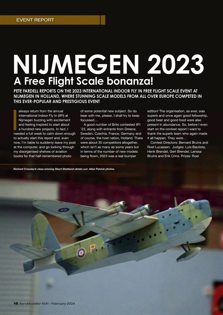 AeroModeller Preview Pages