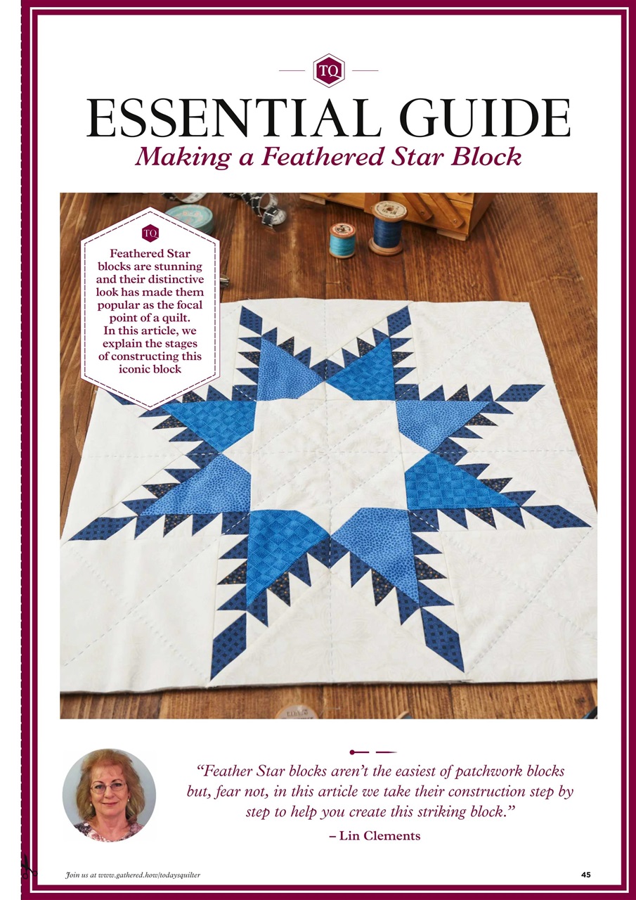 Today’s Quilter Preview Pages