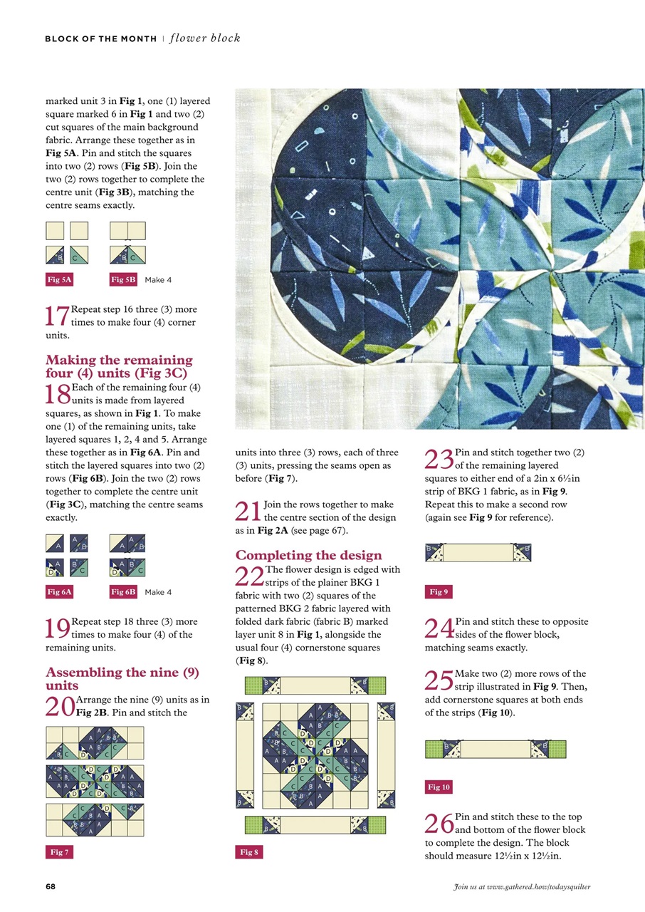 Today’s Quilter Preview Pages