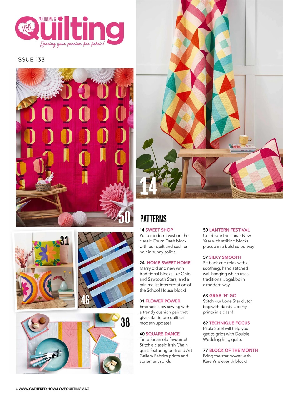 Love Patchwork & Quilting Preview Pages