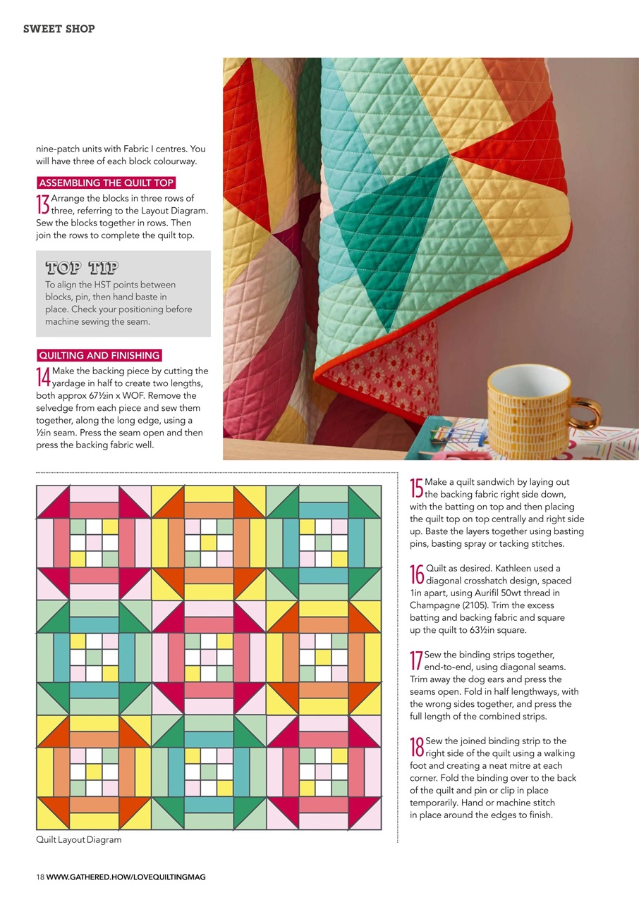 Love Patchwork & Quilting Preview Pages