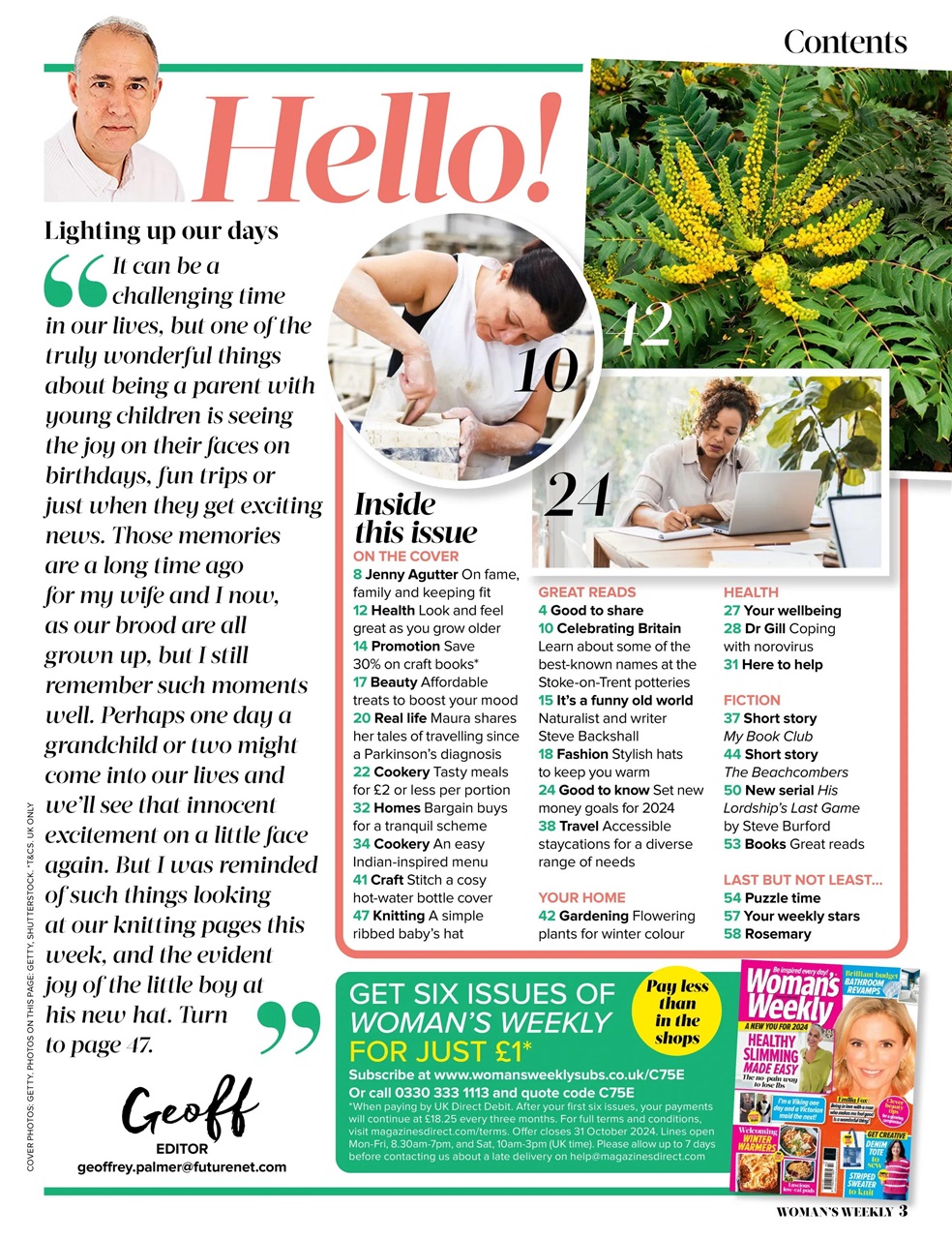 Woman's Weekly Preview Pages