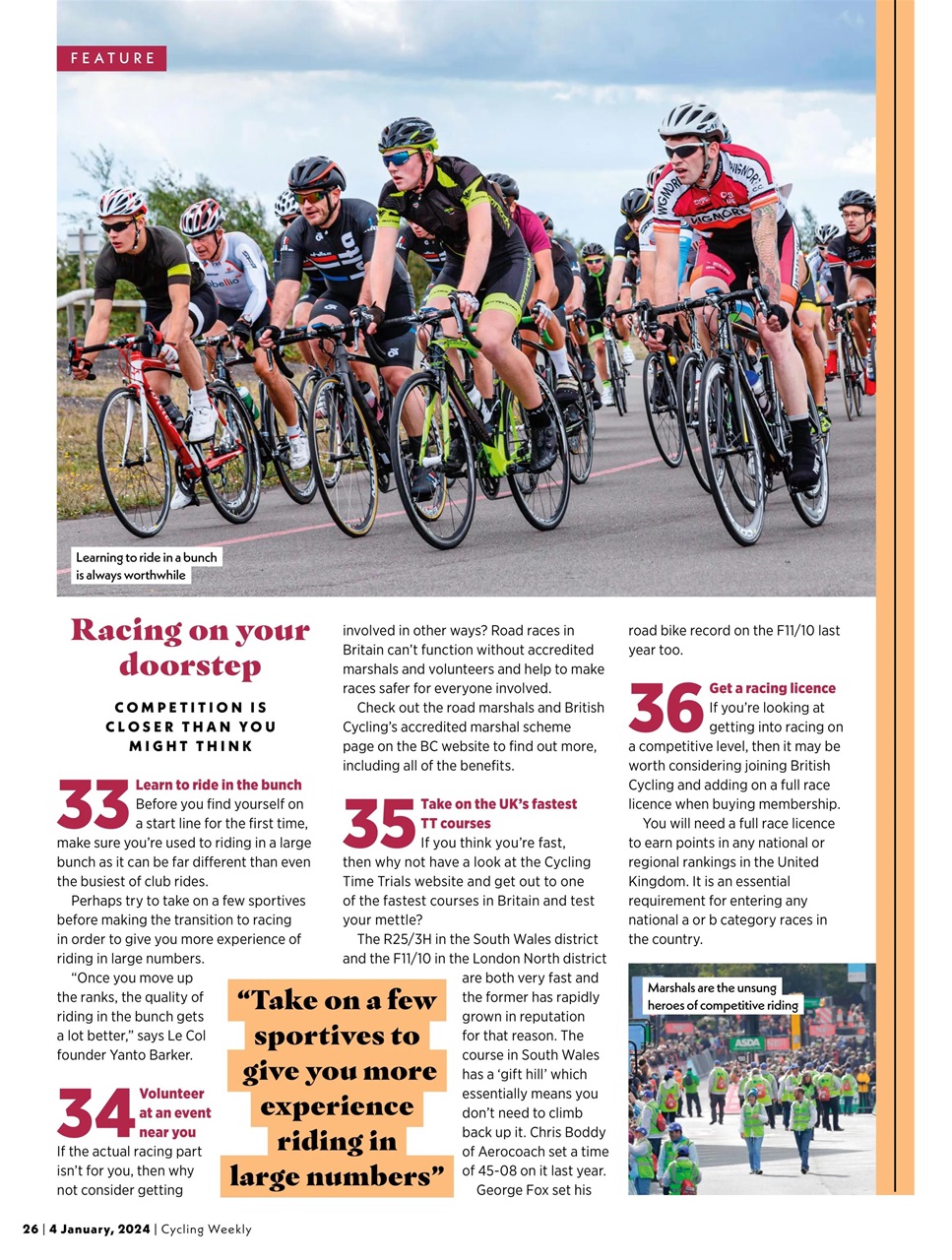 Cycling Weekly Preview Pages