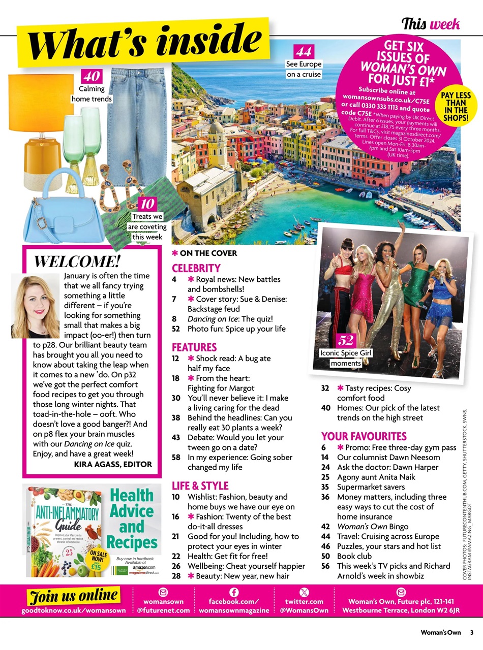 Woman's Own Preview Pages