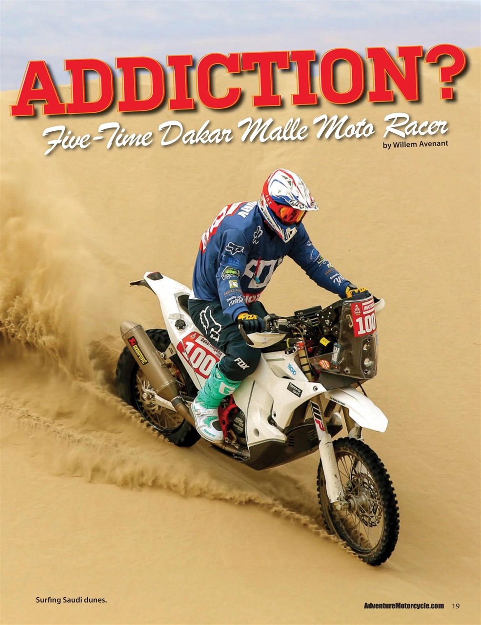 Adventure Motorcycle Preview Pages