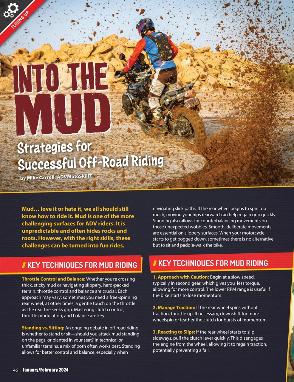 Adventure Motorcycle Preview Pages