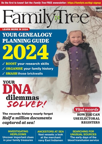 Family Tree issue Family Tree February 2024