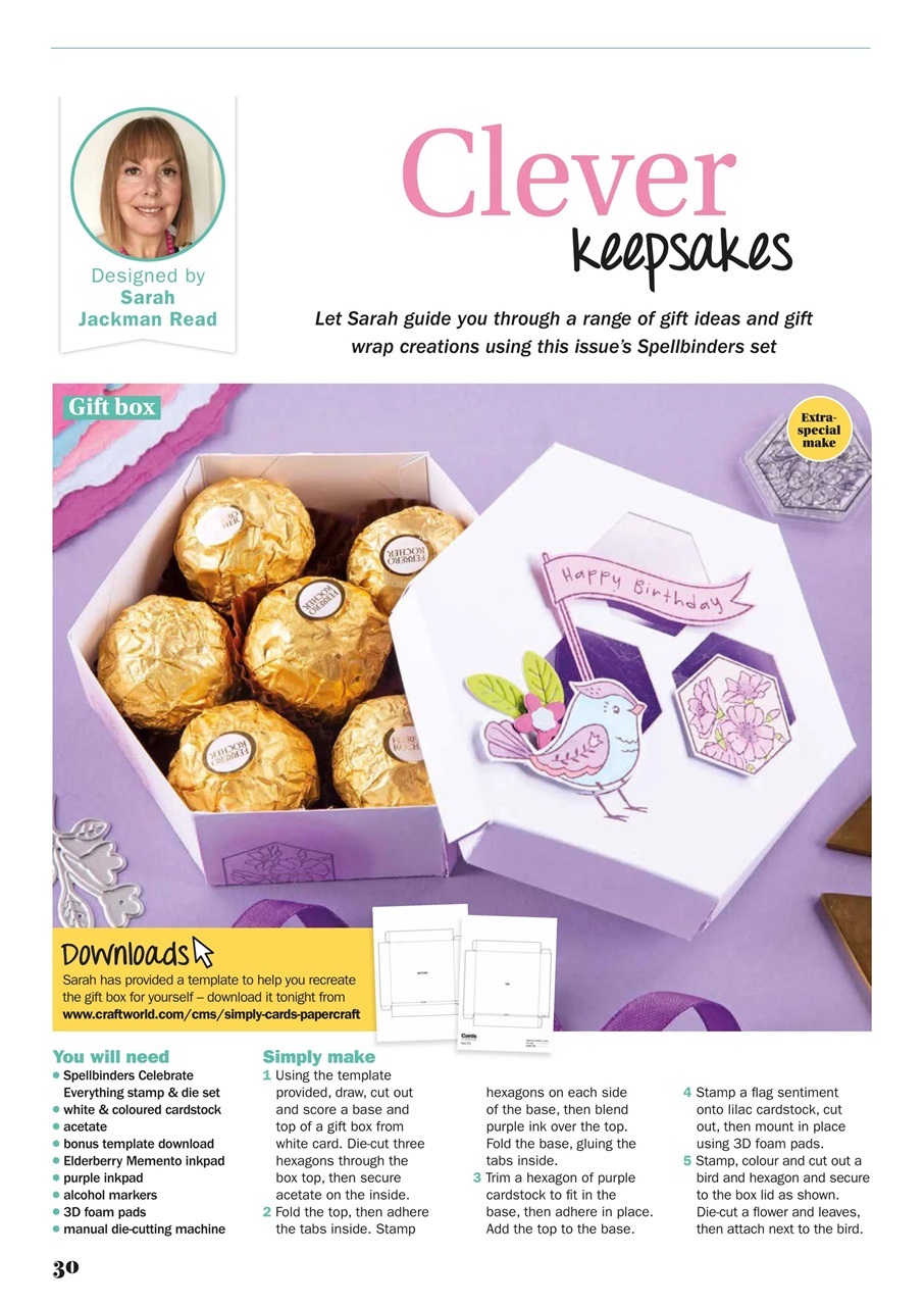 Simply Cards & Papercraft Preview Pages