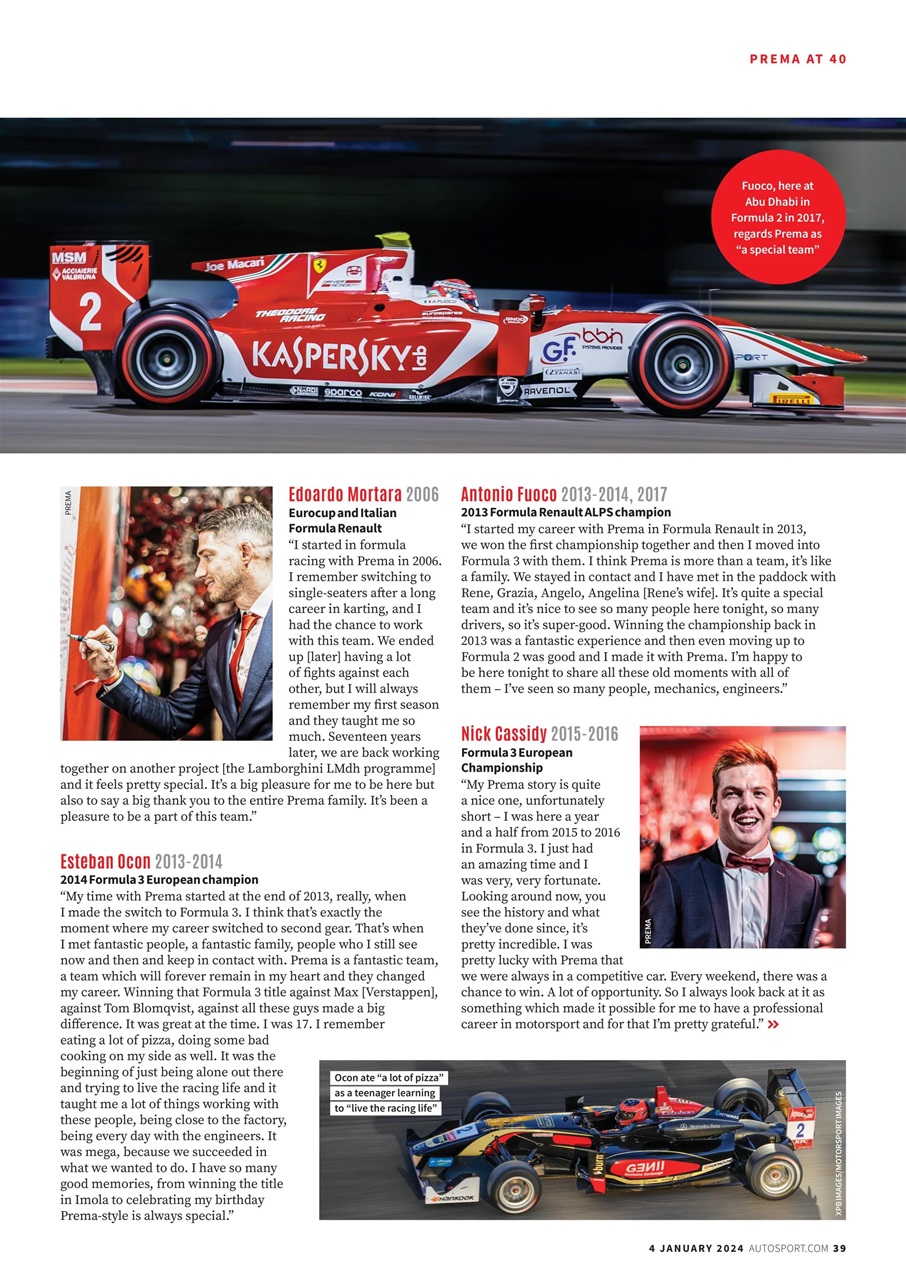 Autosport Preview Pages