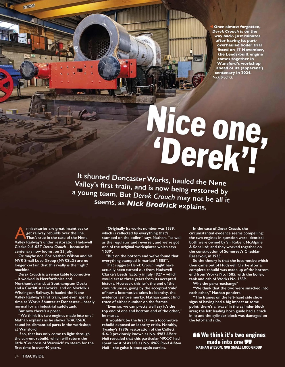 Trackside Preview Pages