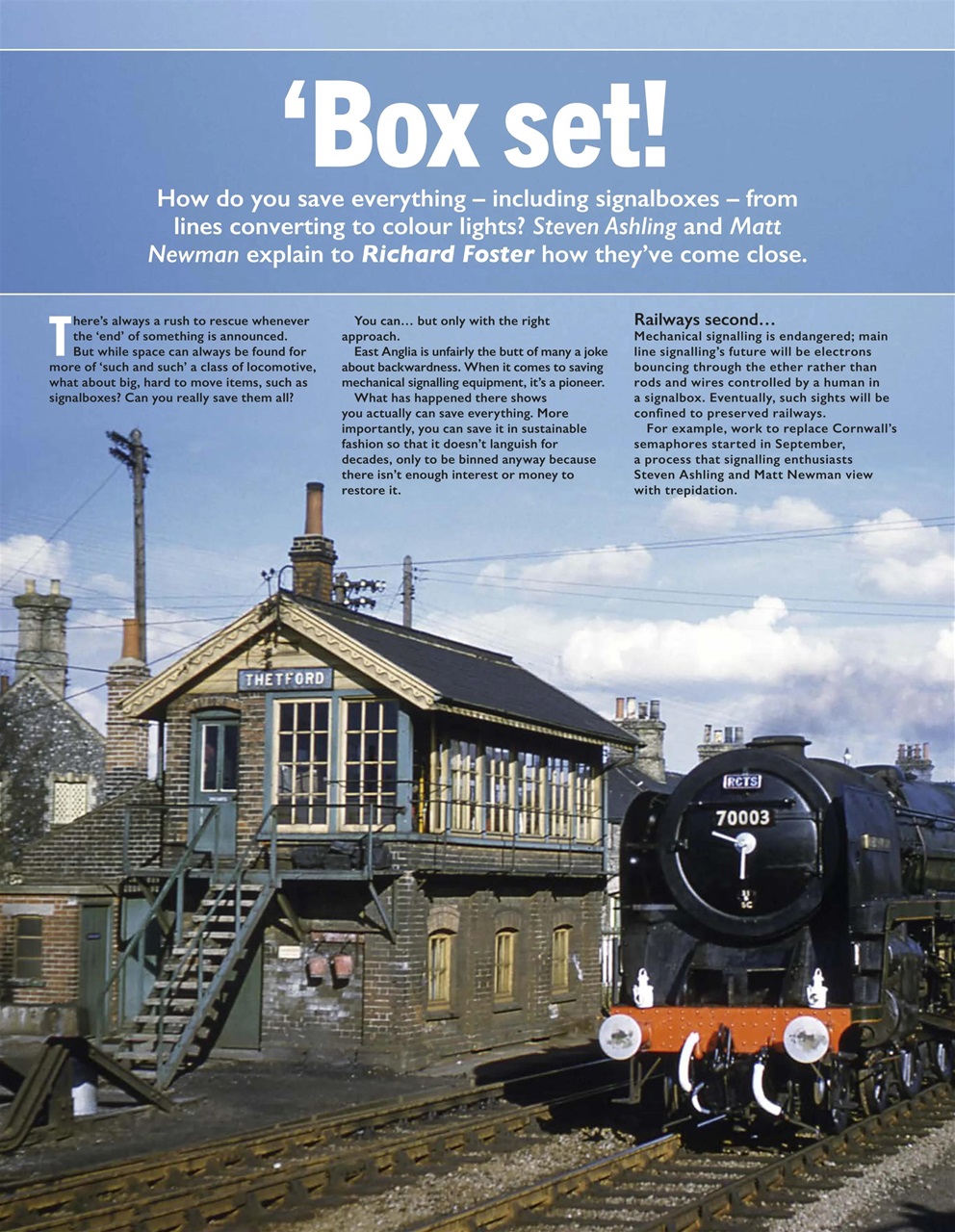 Trackside Preview Pages