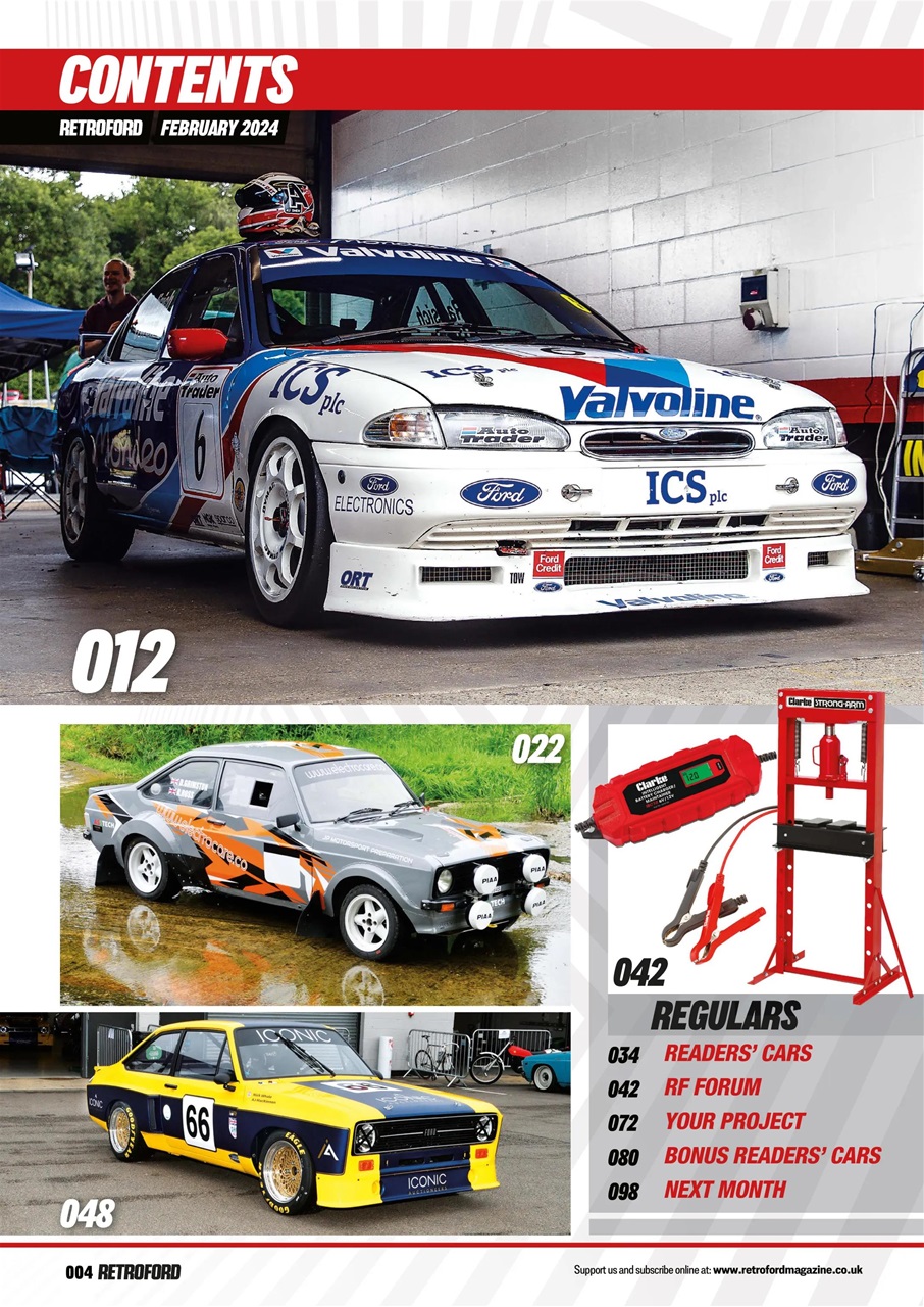 Retro Ford Preview Pages