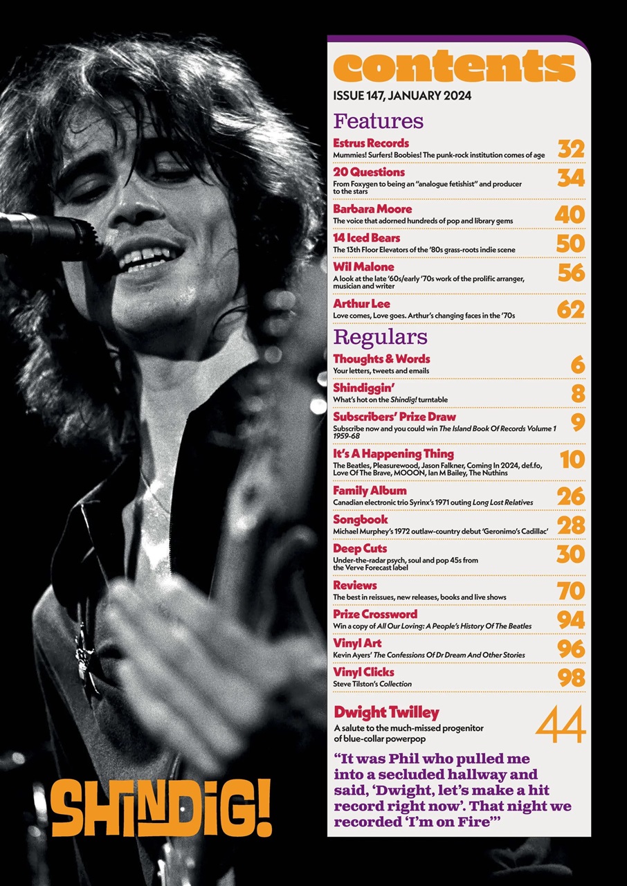 Shindig! Preview Pages