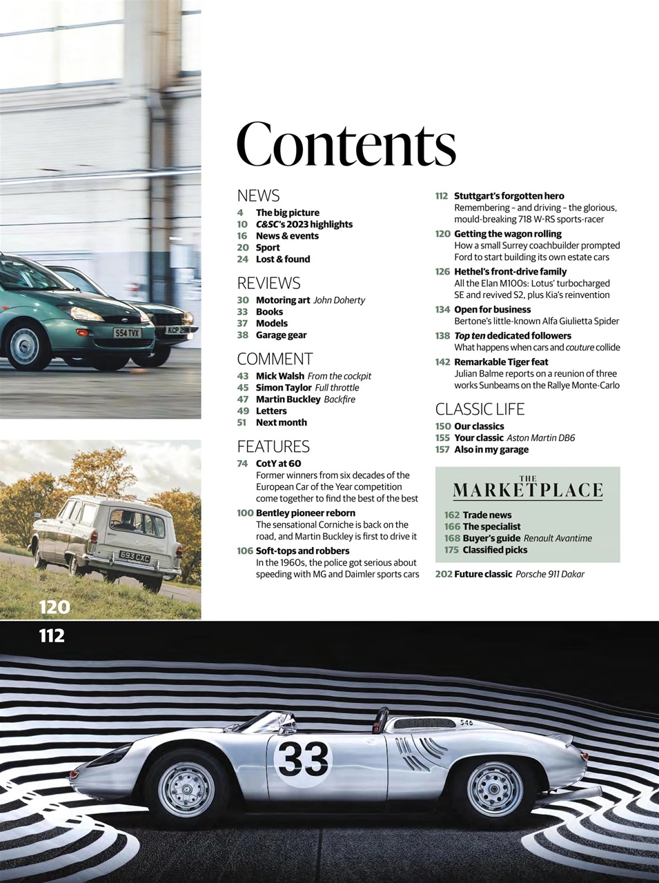 Classic & Sports Car Preview Pages
