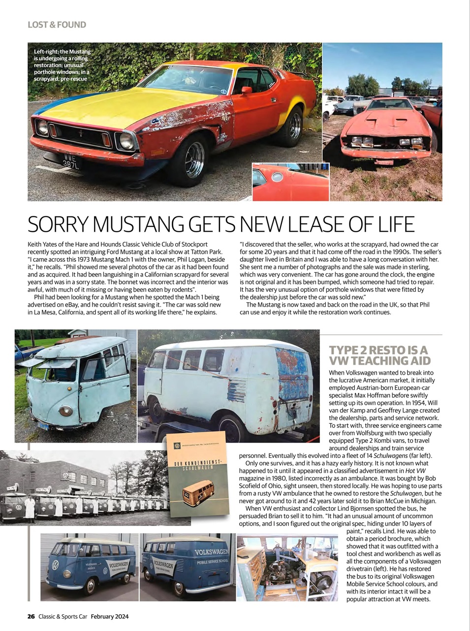 Classic & Sports Car Preview Pages