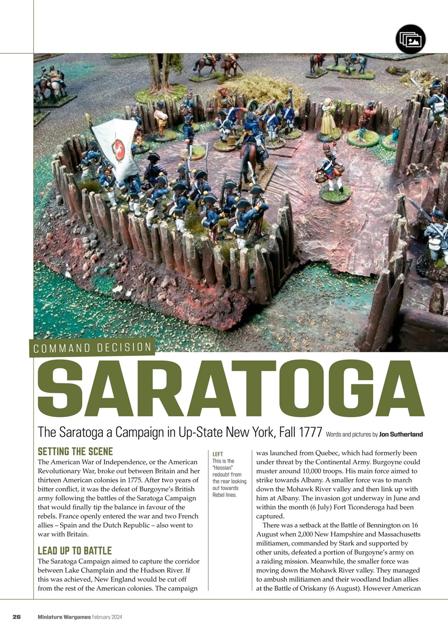 Miniature Wargames Preview Pages