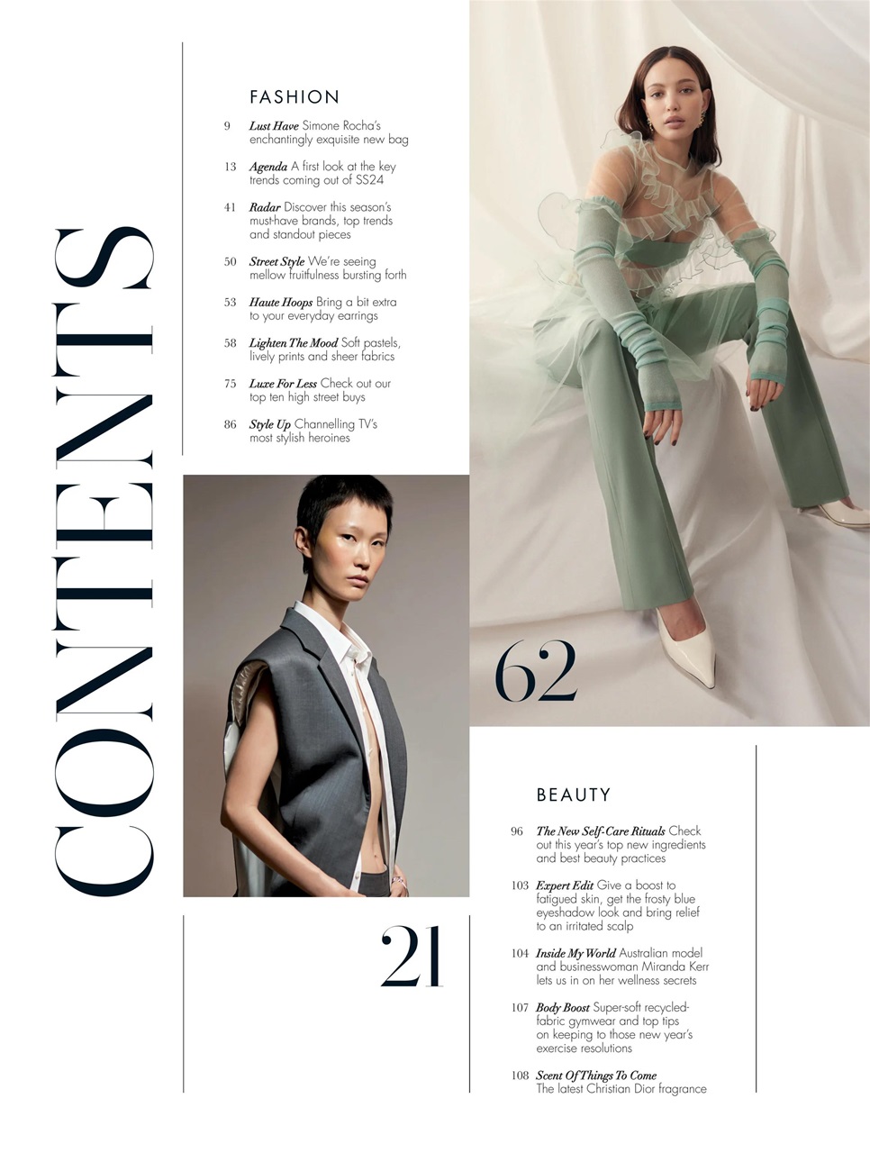 Hello! Fashion Monthly Preview Pages