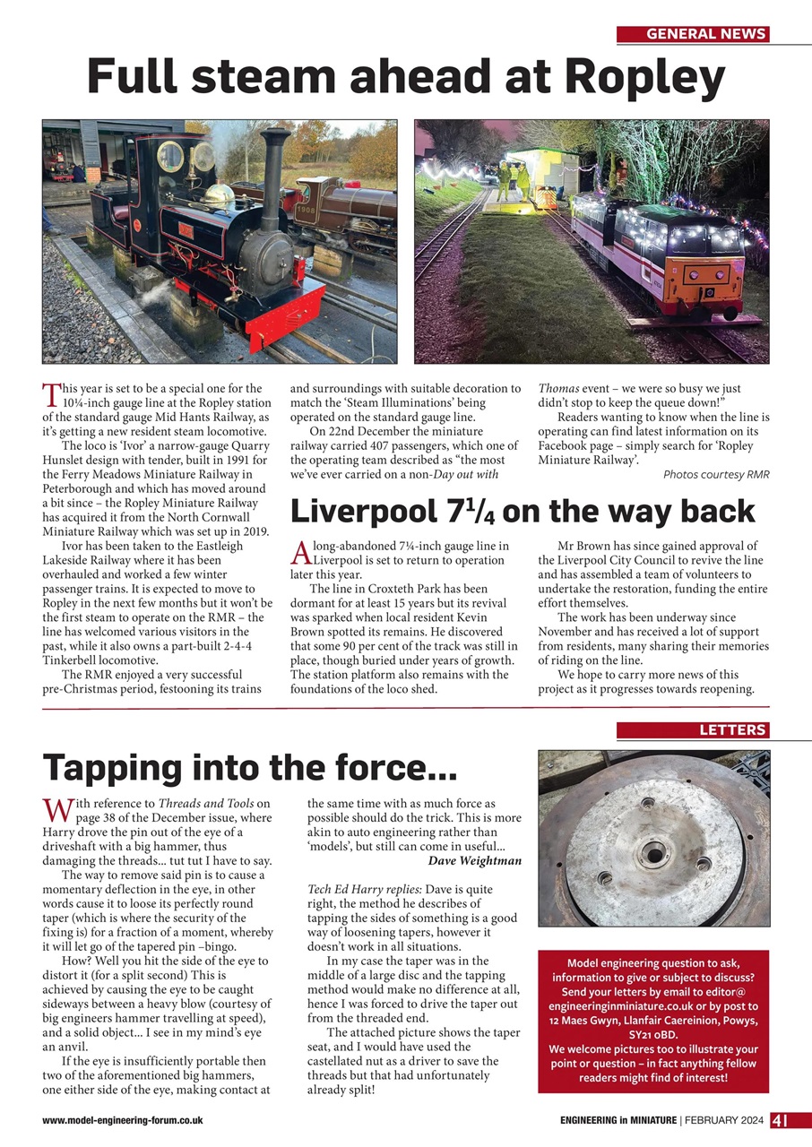 Engineering in Miniature Preview Pages