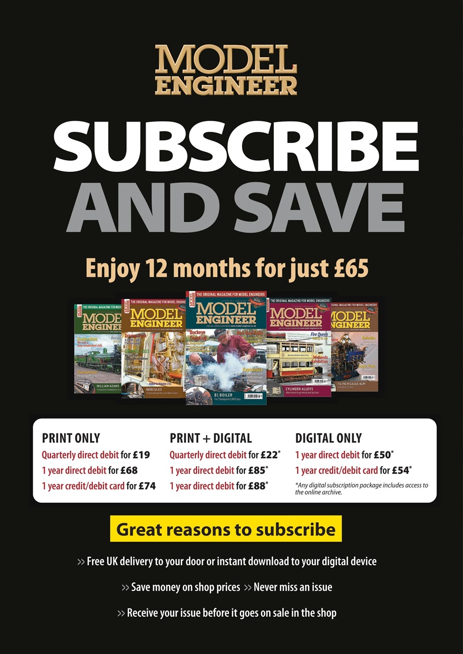 Model Engineer Preview Pages