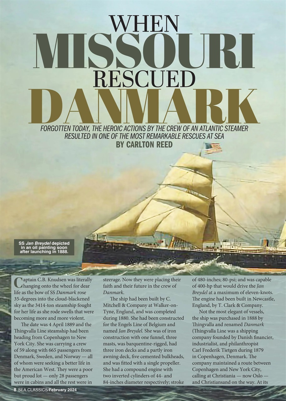 Sea Classics - Where History Sets Sail Preview Pages