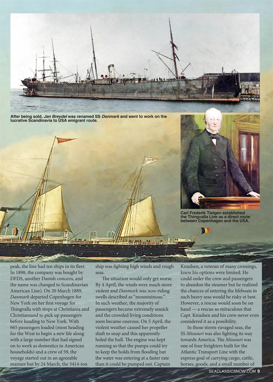 Sea Classics - Where History Sets Sail Preview Pages