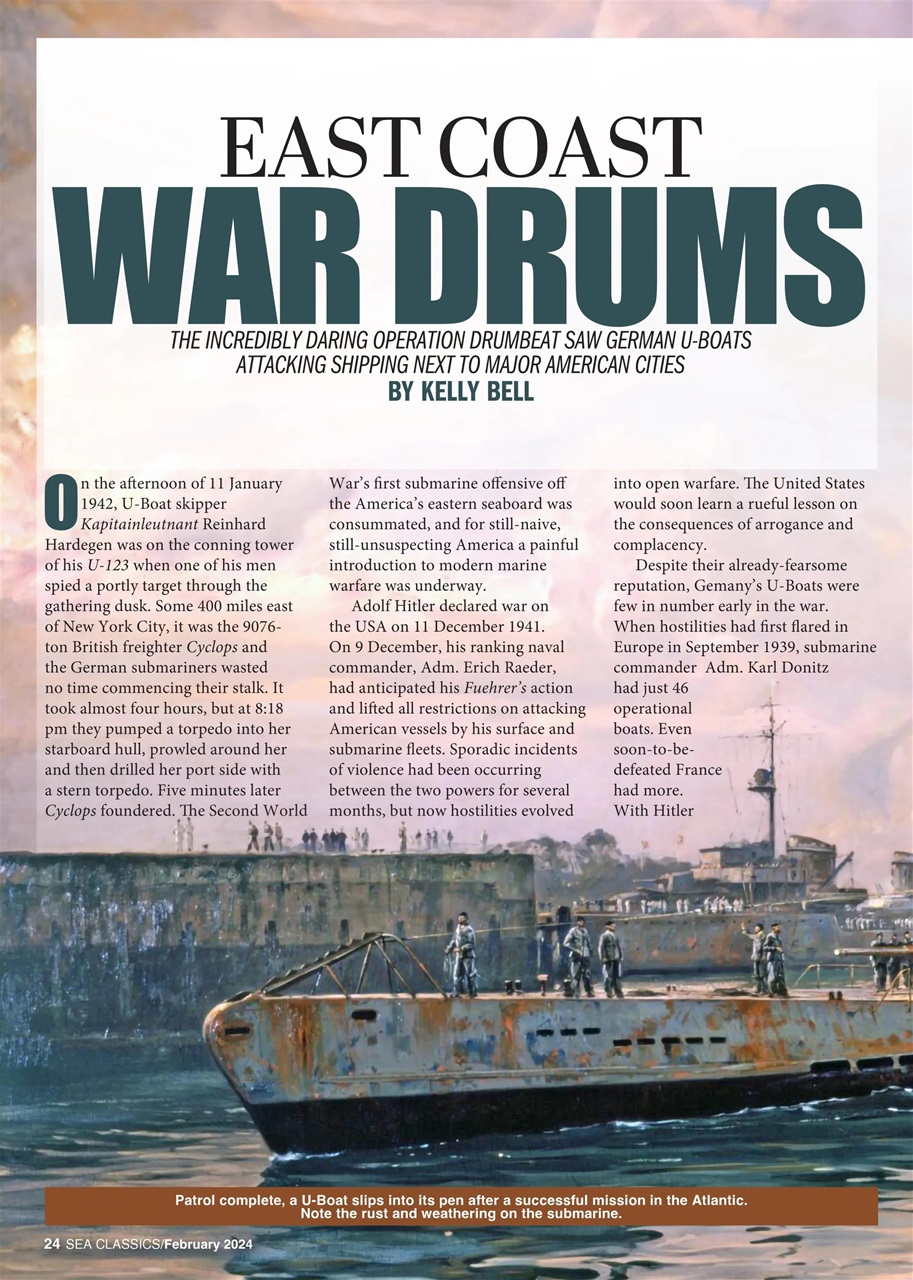 Sea Classics - Where History Sets Sail Preview Pages