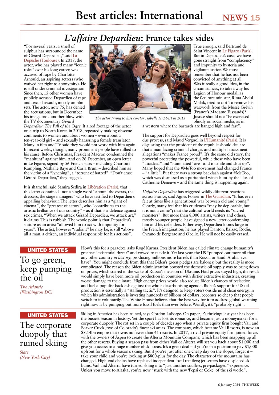 The Week Preview Pages