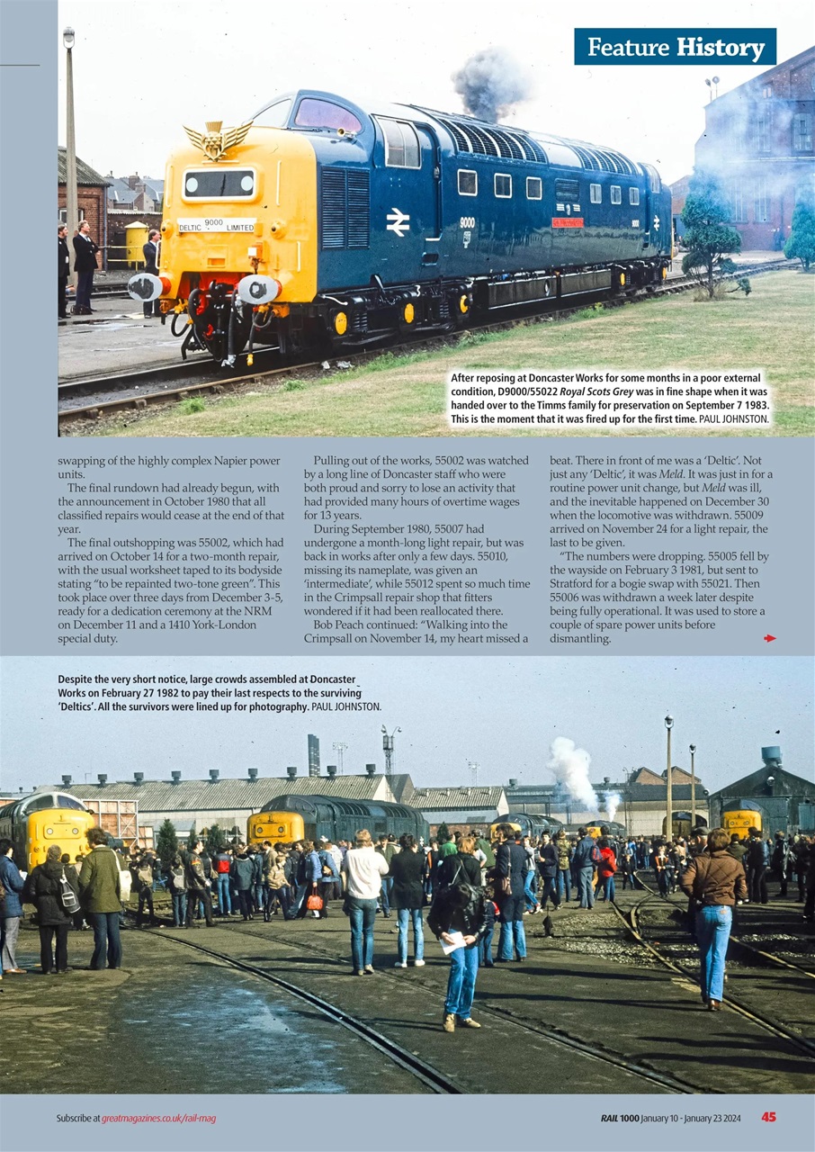 Rail Preview Pages