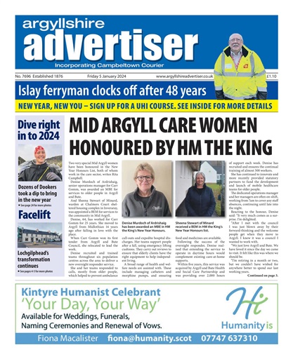 Argyllshire Advertiser issue 