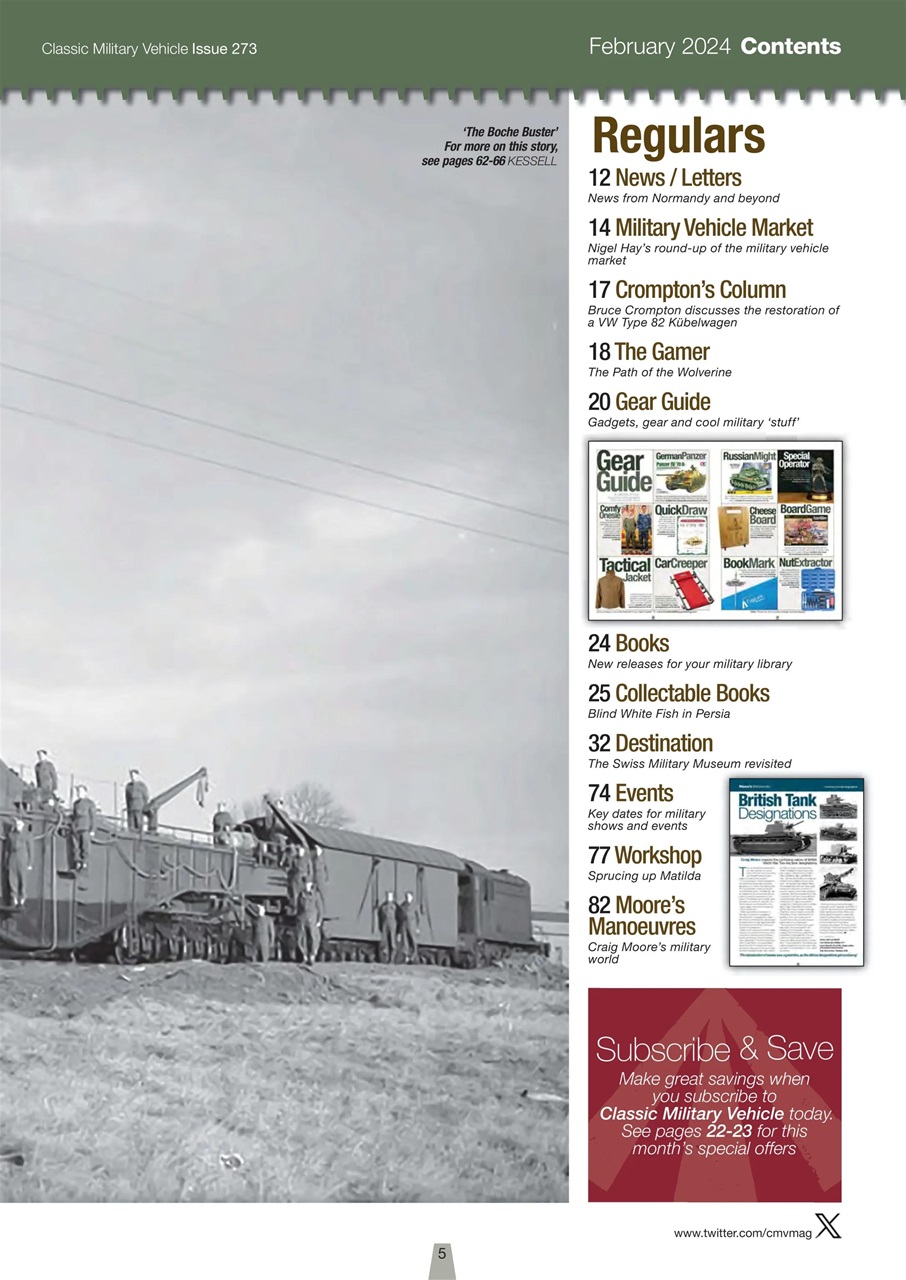 Classic Military Vehicle Preview Pages