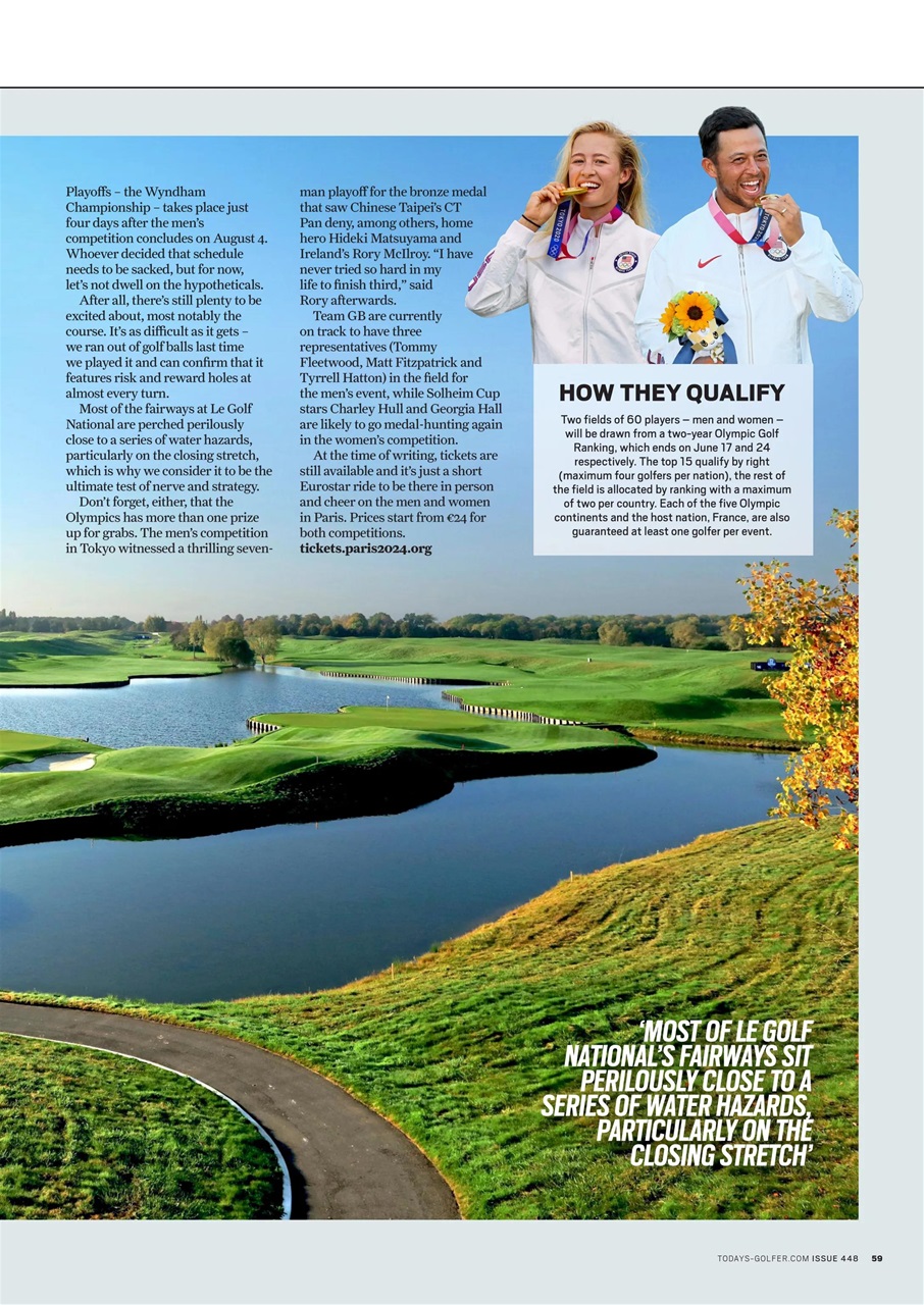 Today's Golfer Preview Pages