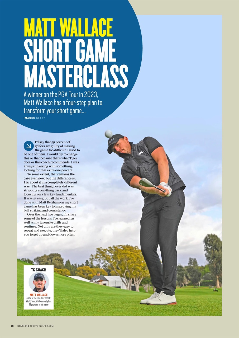 Today's Golfer Preview Pages