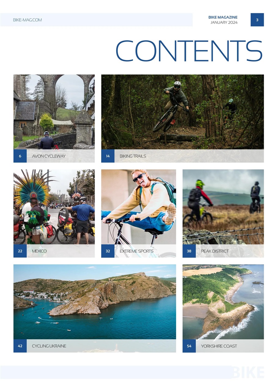 BIKE Magazine Preview Pages