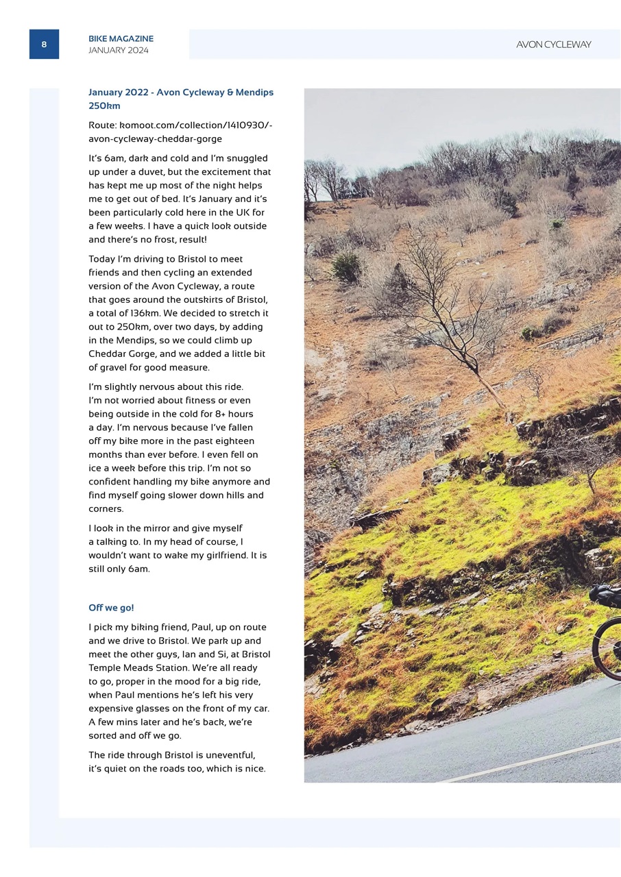 BIKE Magazine Preview Pages