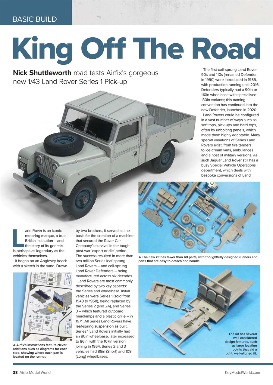 Airfix Model World Preview Pages