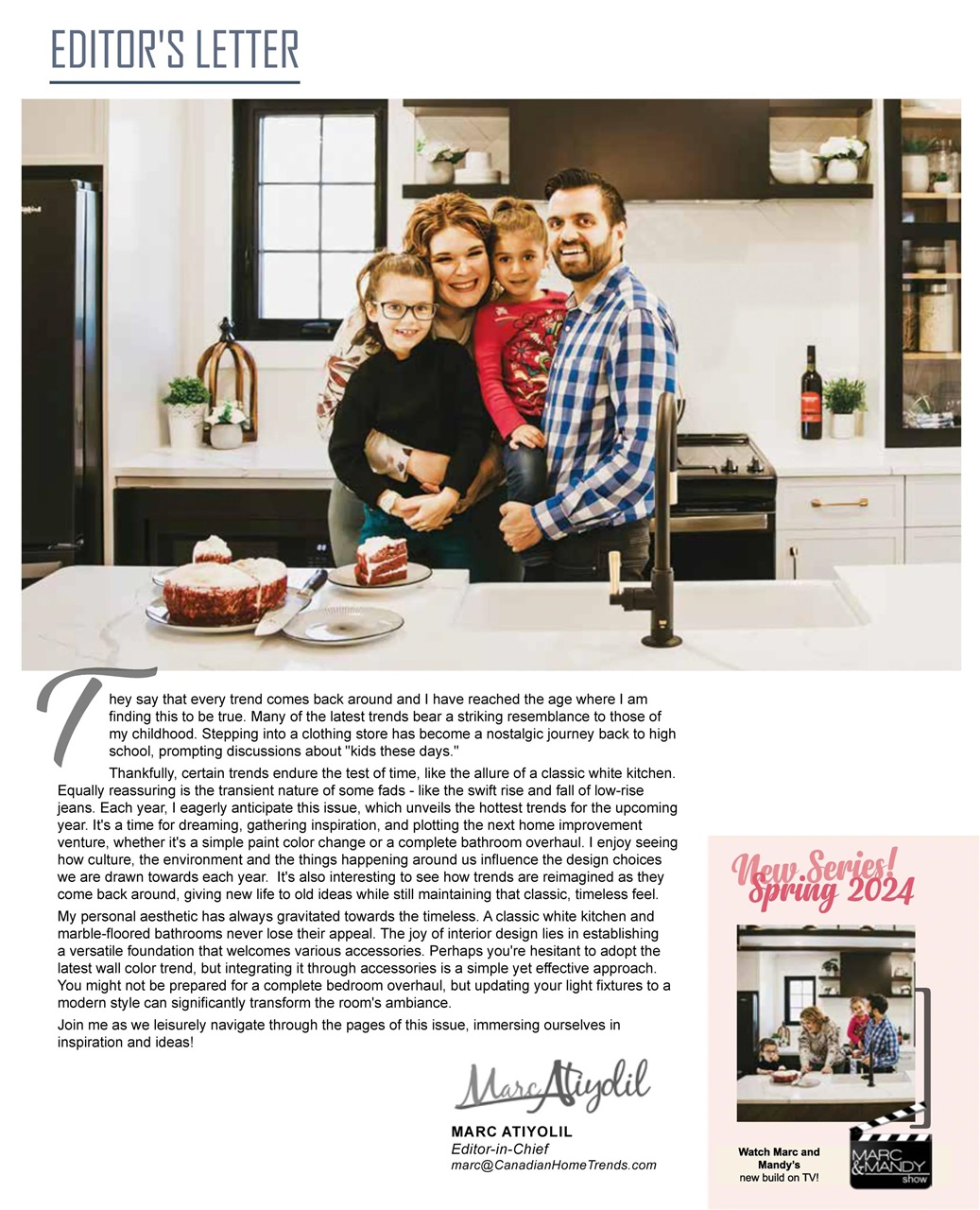 Canadian Home Trends Preview Pages
