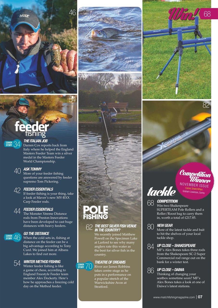 Match Fishing Preview Pages
