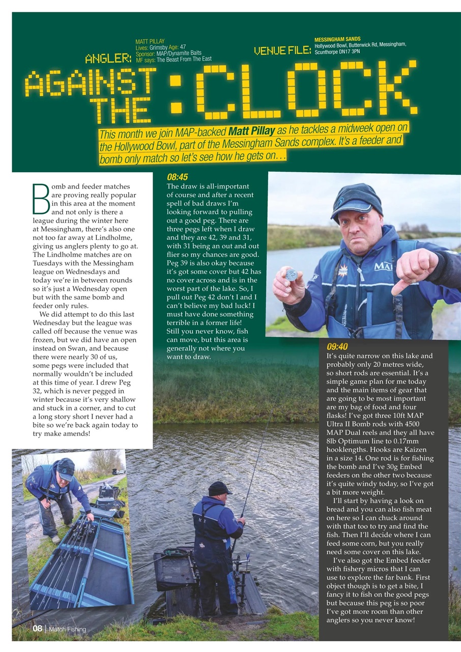 Match Fishing Preview Pages