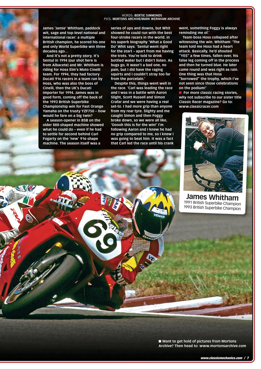 Classic Motorcycle Mechanics Preview Pages