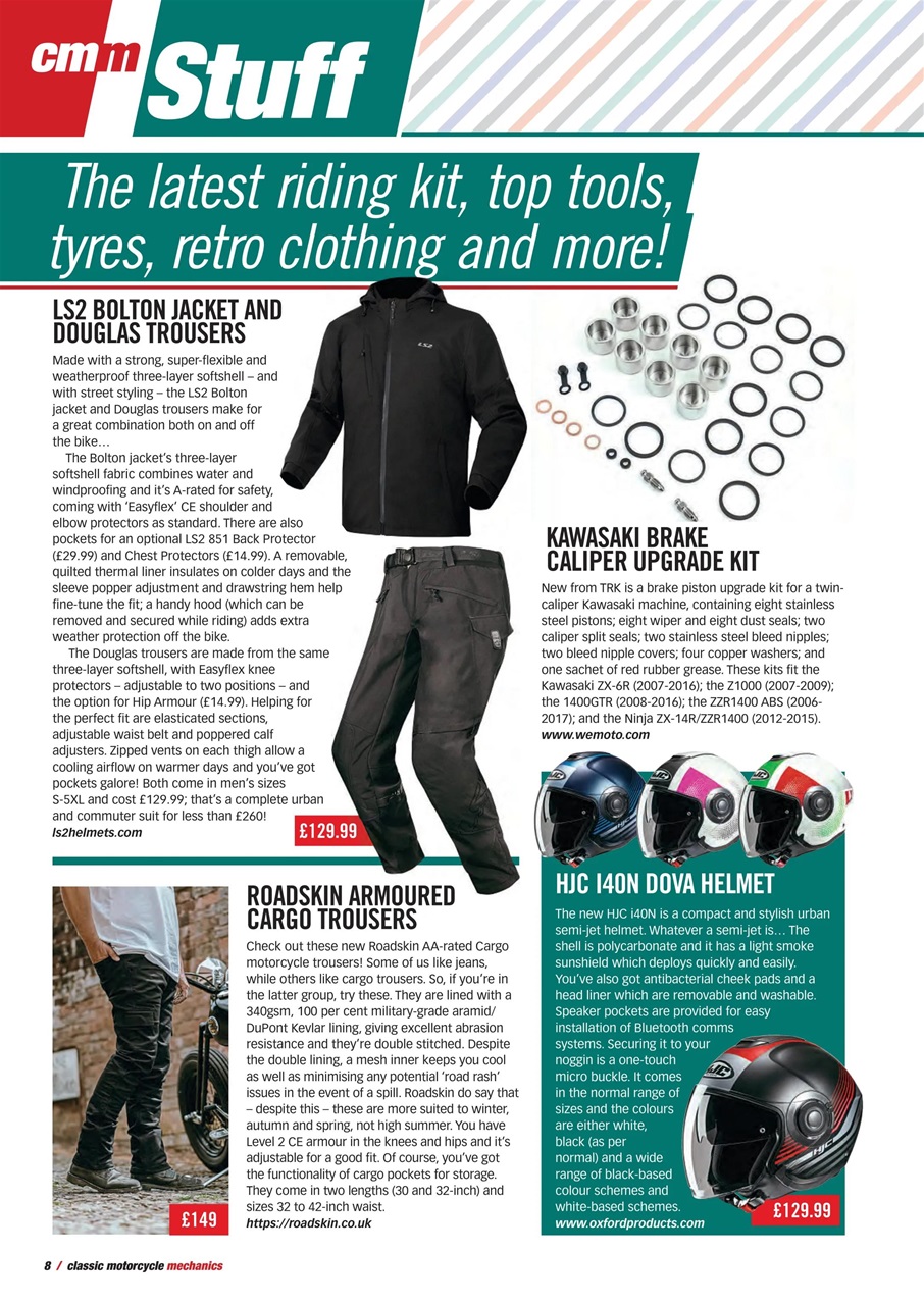 Classic Motorcycle Mechanics Preview Pages