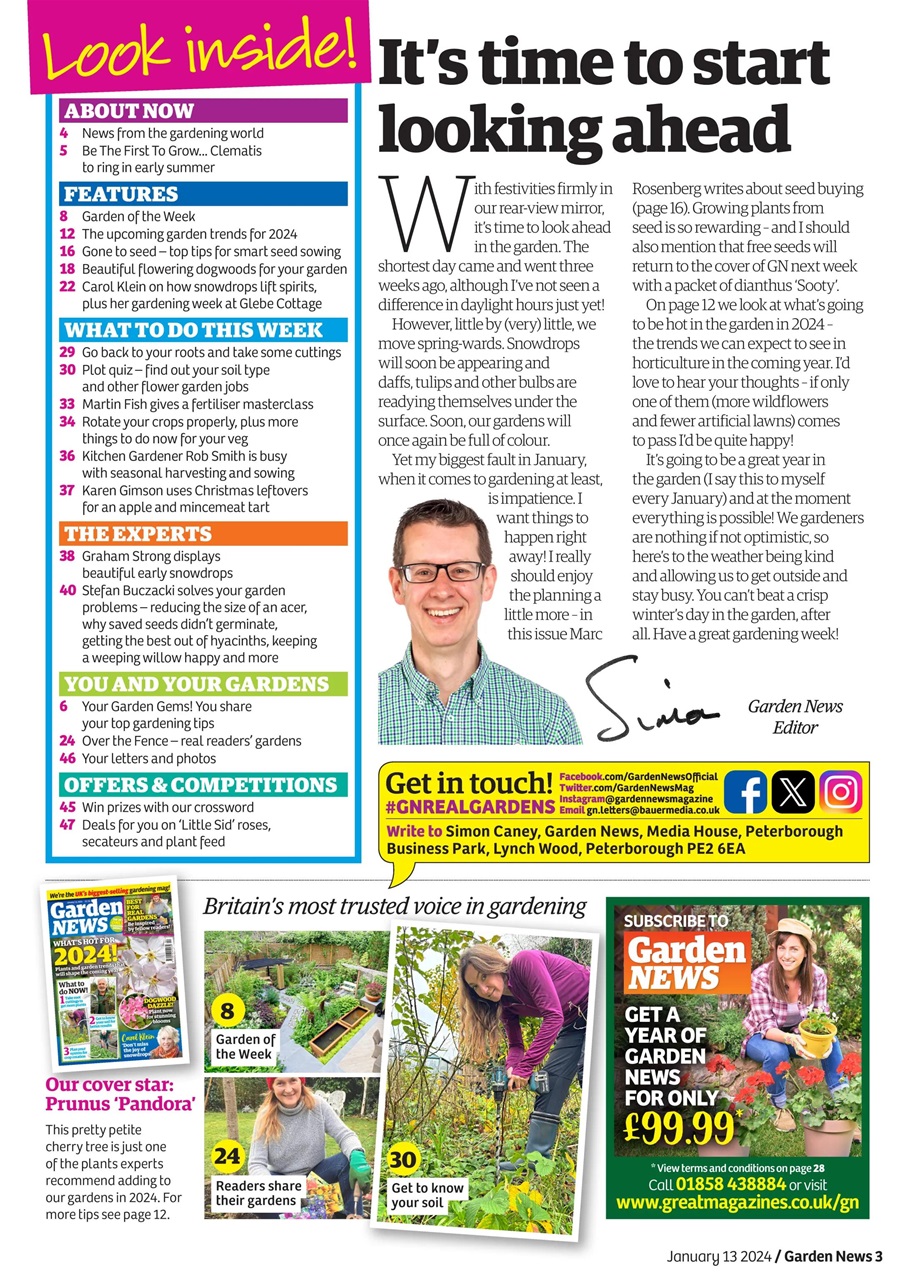 Garden News Preview Pages