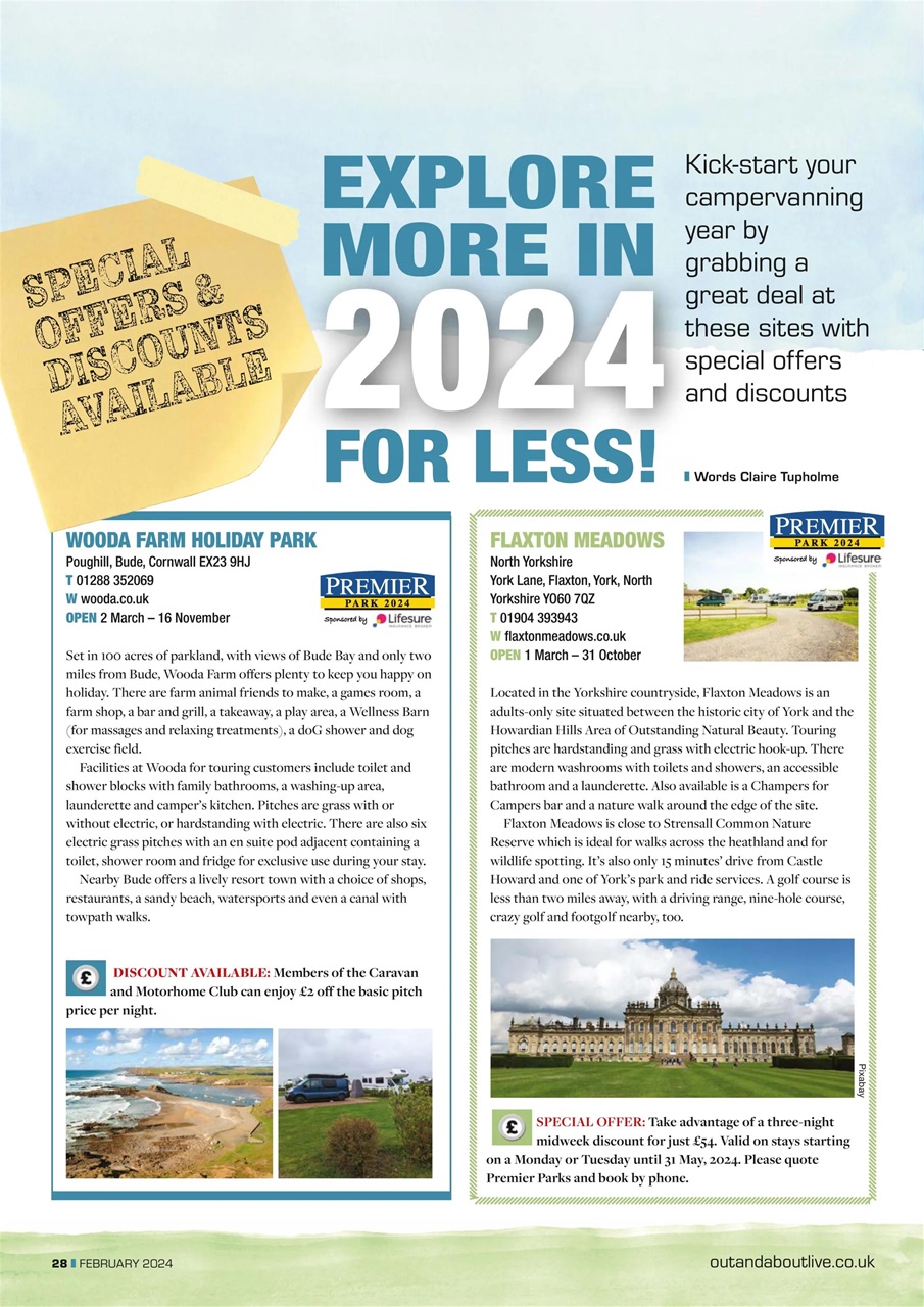 Campervan Preview Pages