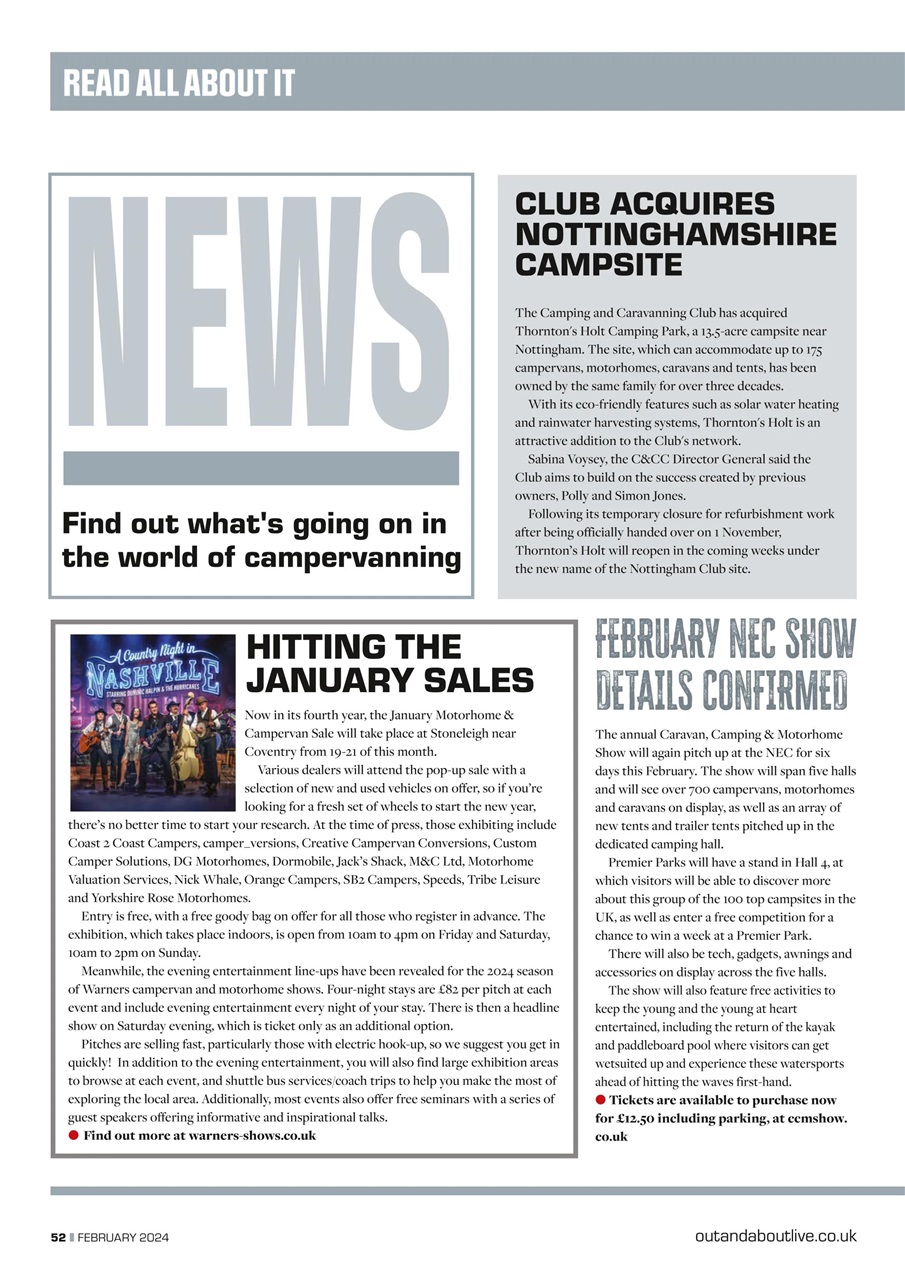 Campervan Preview Pages