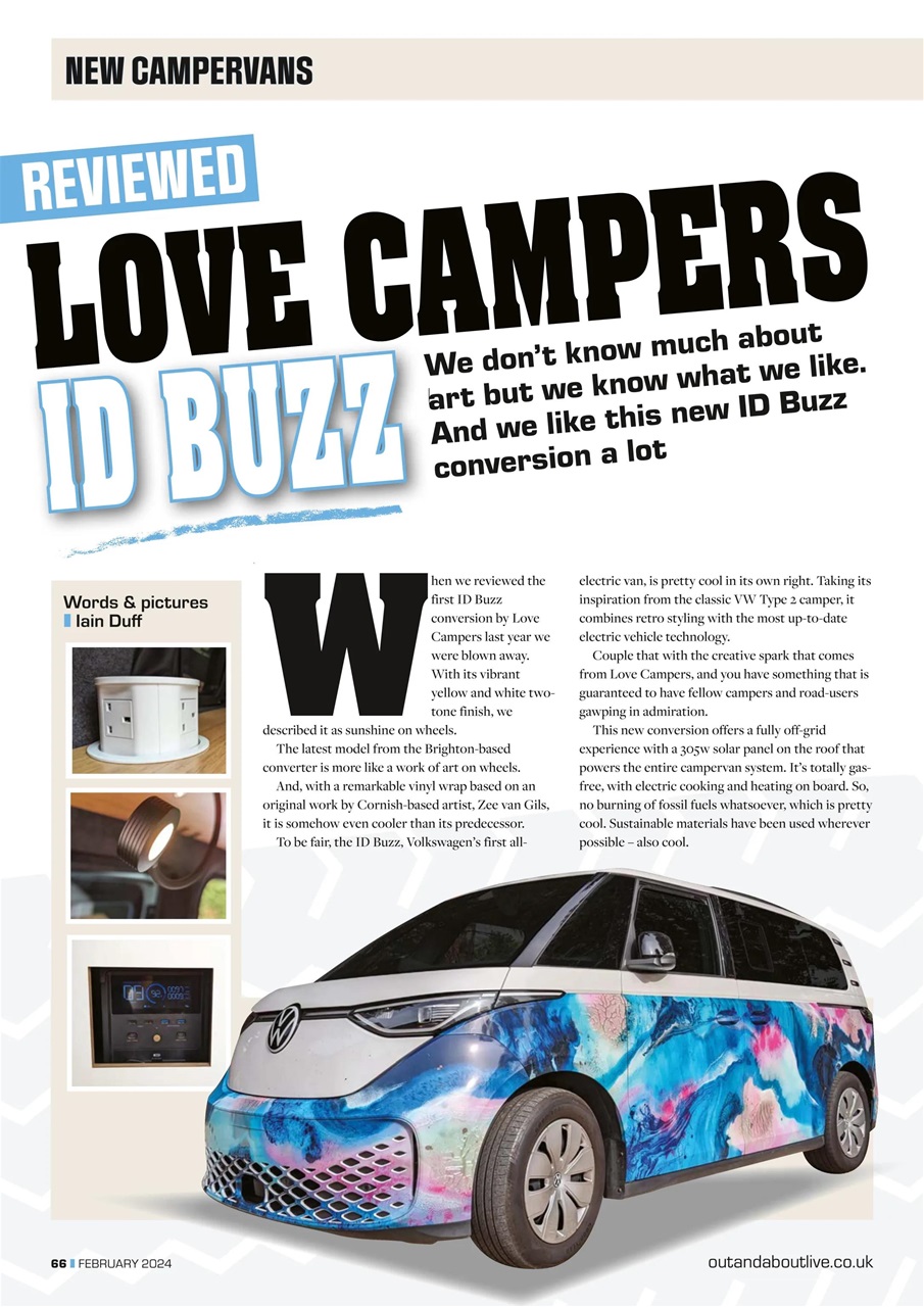 Campervan Preview Pages