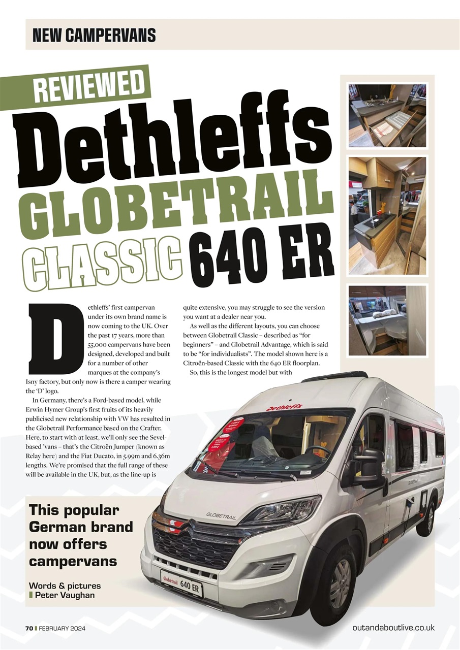 Campervan Preview Pages