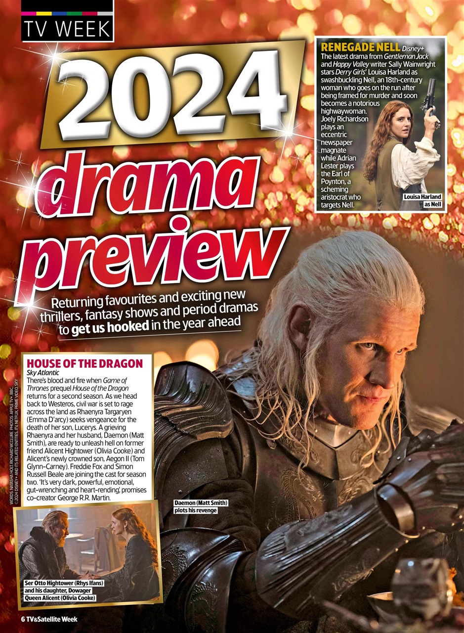 TV & Satellite Week Preview Pages