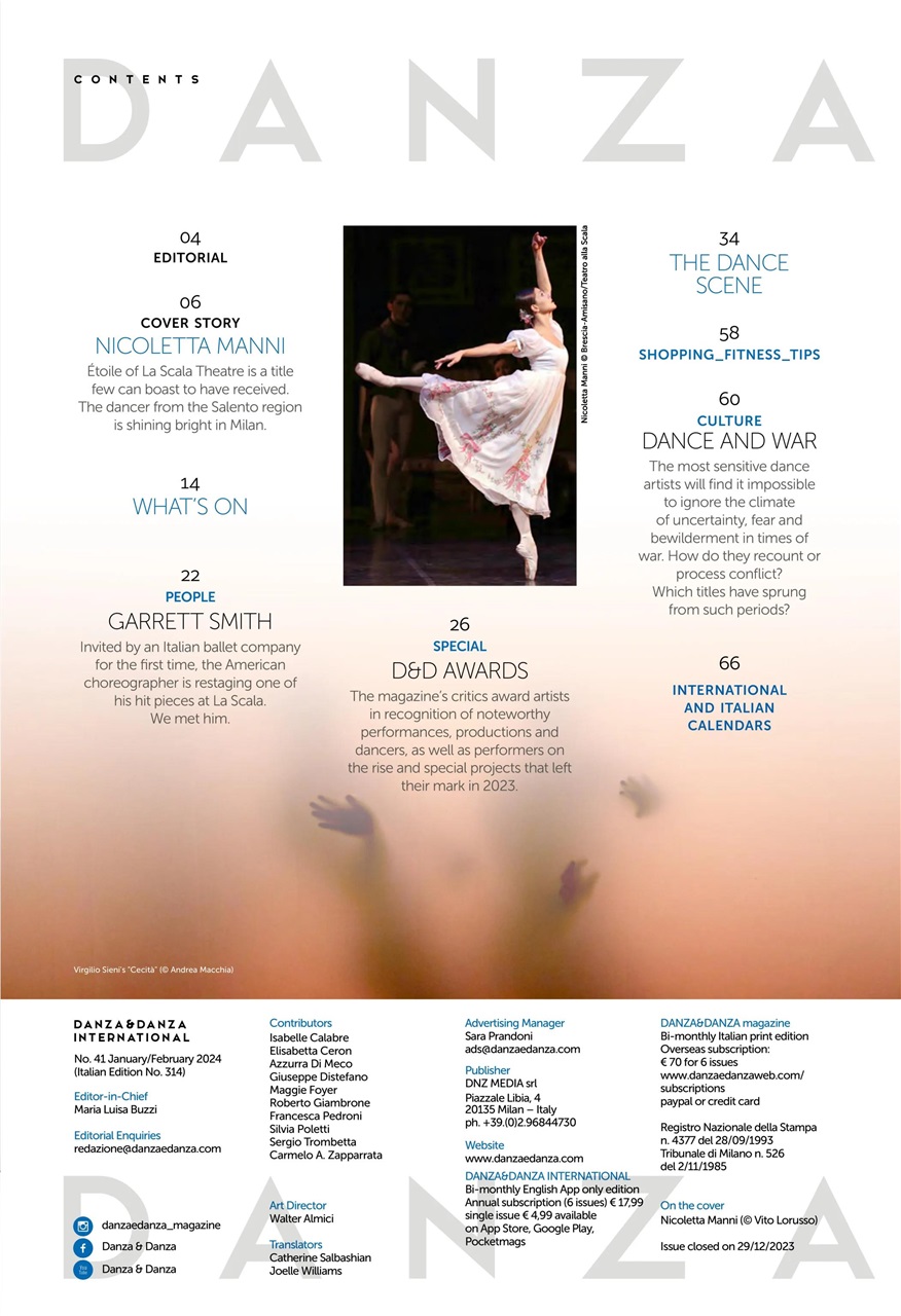 DANZA&DANZA International Preview Pages
