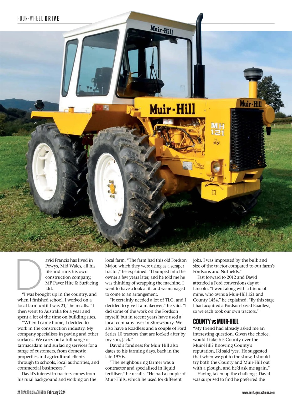Tractor & Machinery Preview Pages