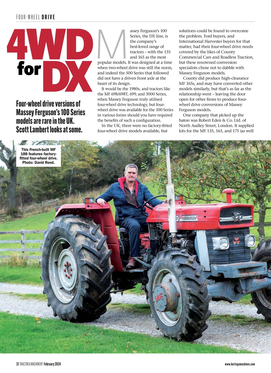 Tractor & Machinery Preview Pages